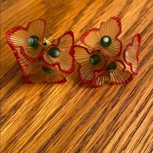 🌸vintage flower earrings🌸